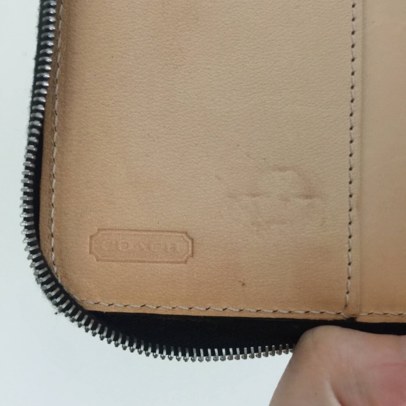 Vintage COACH Black Notepad Holder - Picture 6 of 7